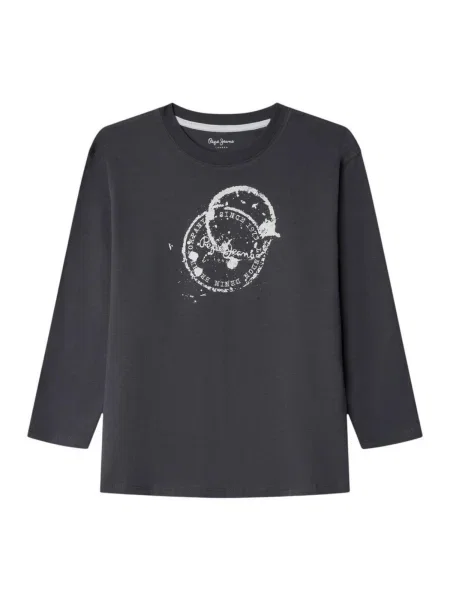 Tričko Pepe Jeans sivá