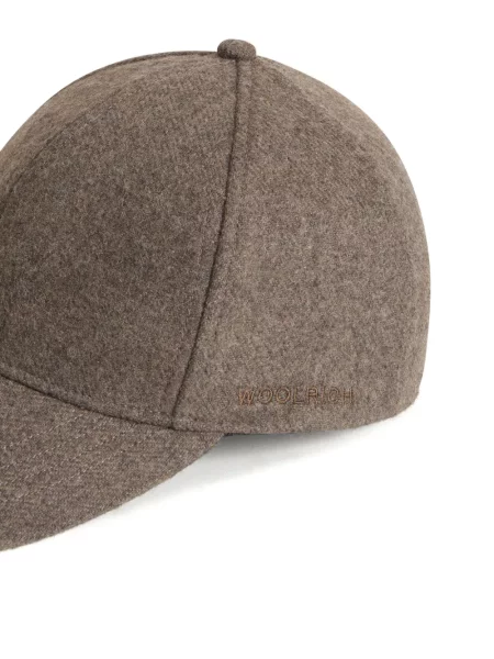 Șapcă Woolrich de lână maro
