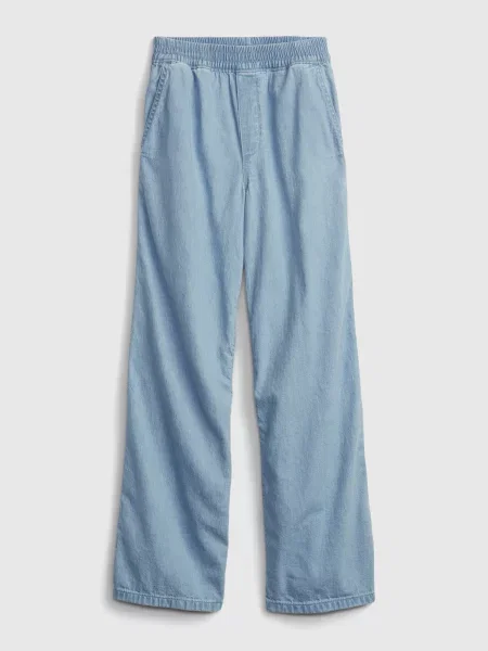 Pantaloni copii Gap gri