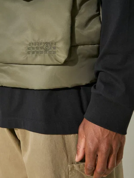 Жилет Mm6 Maison Margiela зеленый