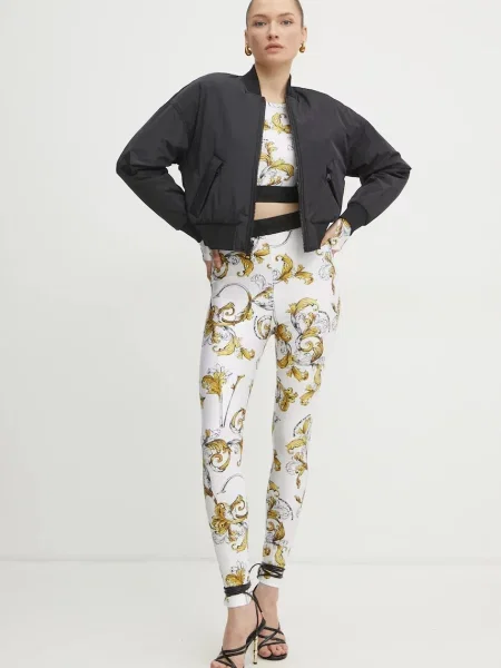 Лонгслів Versace Jeans Couture білий