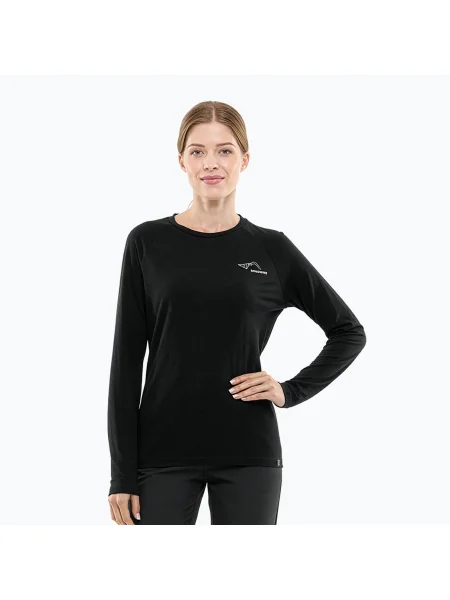 Termo tričko Longsleeve Viking Andali black černé