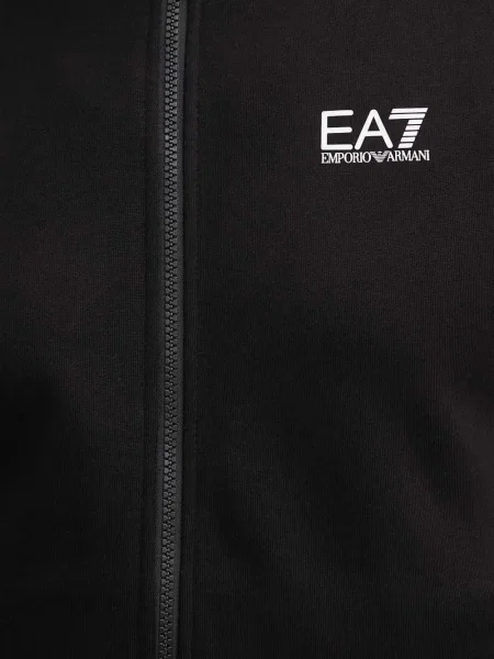 Παντελόνι Ea7 Emporio Armani με αυτόγραφο μαύρο