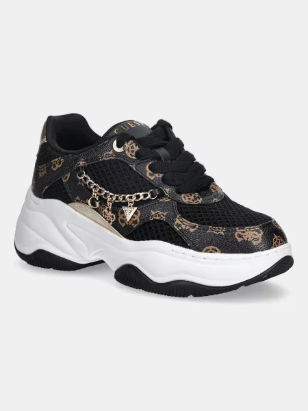 Sneakerși Guess negru