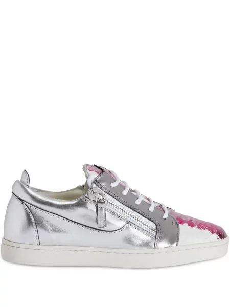 Sneakerși Giuseppe Zanotti argintiu
