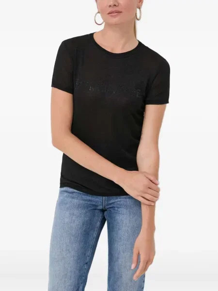 Tricou Patrizia Pepe cu autograf negru
