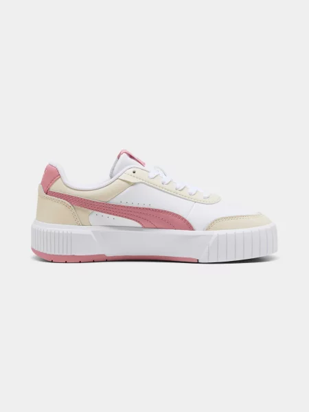 Кеди низькі PUMA Carina Mia комбінований верх білий
