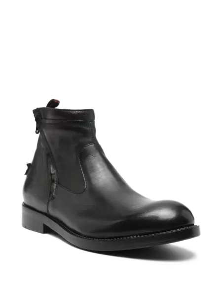 Botine Leqarant din piele negru