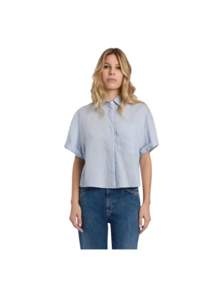 Koszula Dondup niebieska