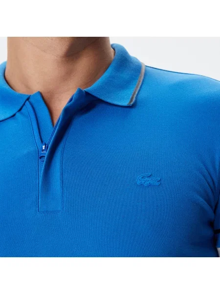 Lacoste Unisex Polo niebieska