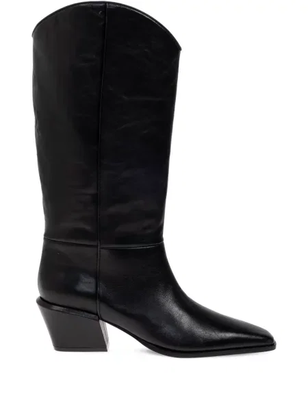 Botine Paris Texas din piele negru