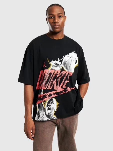 Jordan T-Shirt M J Reissue Ovsz Ss Crew czarna