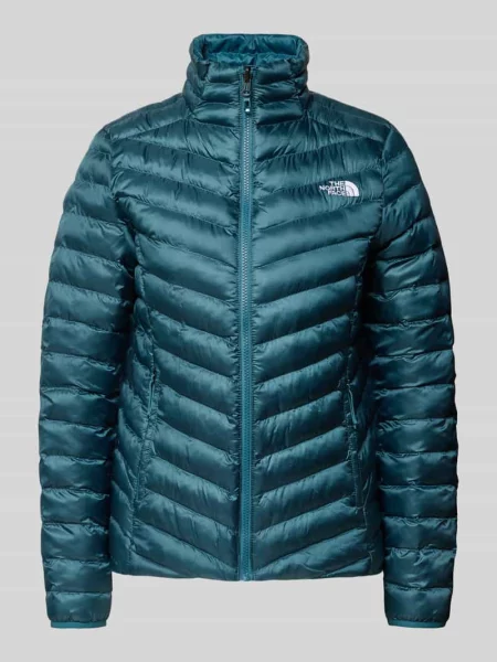 Kurtka pikowana o kroju regular fit z wyhaftowanym logo model ‘HUILA’ The North Face niebieska