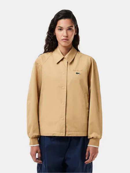 Рубашка Lacoste коричневая