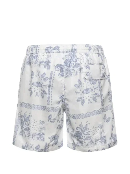 Slip de baie Eleventy cu imagine cu model paisley alb