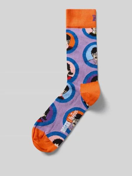 Skarpety z nadrukiem z motywem model The Beatles' Happy Socks