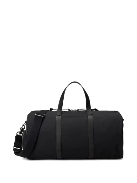 Șapcă Polo Ralph Lauren de mătase cu broderie cu dungi negru