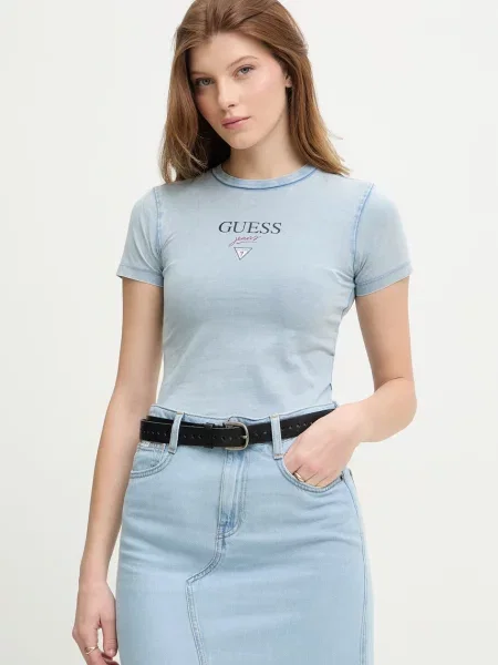 Guess Jeans majica za žene plava