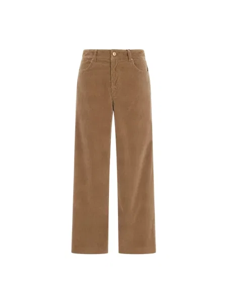 Spodnie Max Mara Studio beżowe