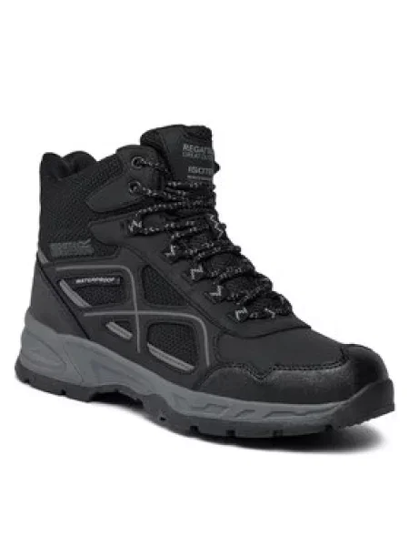 Turistické boty REGATTA Vendeavour black/granite černé