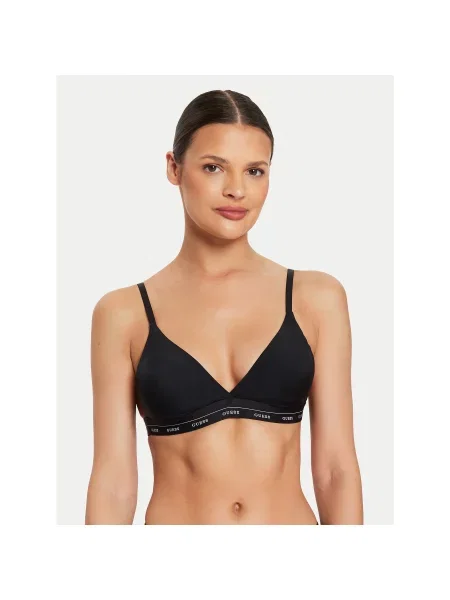 Guess Nedrček brez kosti Jane Soft Črna bela