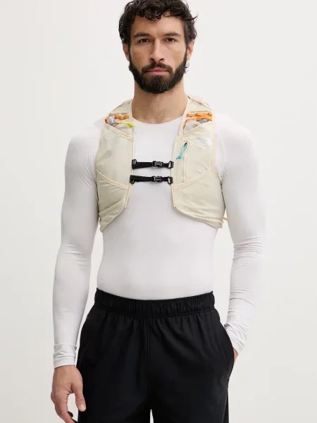 The North Face vestă de alergare Sunriser bej