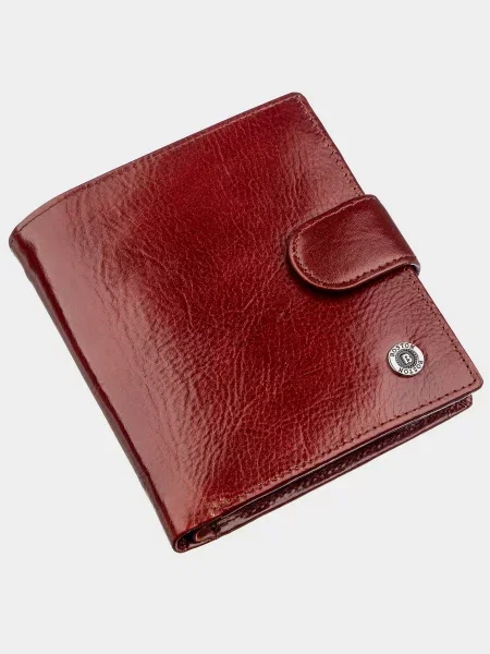 Кожаный кошелек Boston Leather Accessories коричневый