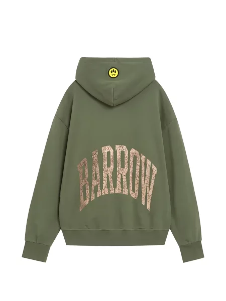 Hanorac cu glugă Barrow cu imagine verde