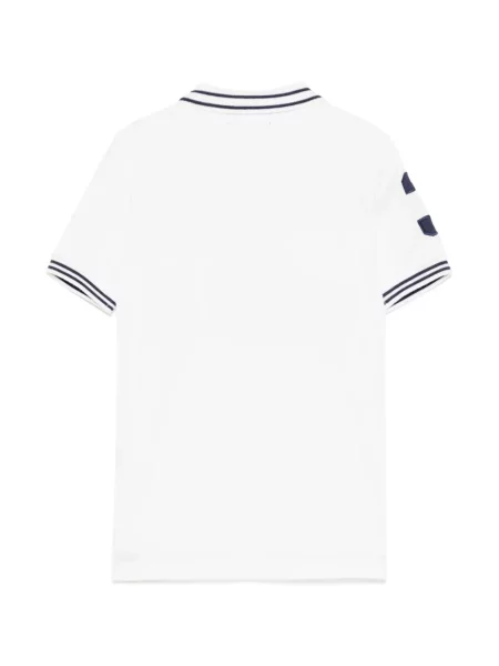 Koszulka polo dziecięca Polo Ralph Lauren biała