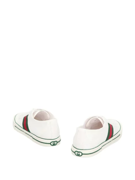 Sneakerși Gucci cu dungi alb
