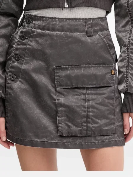 Fustă Alpha Industries gri