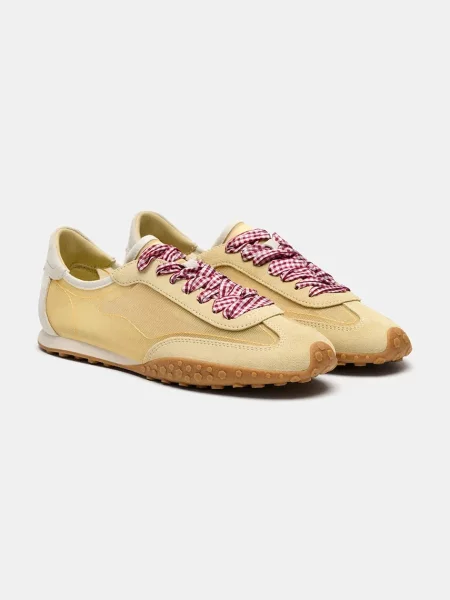 Hoff BRIDGE SOLID MESH SUN sneakers pentru femei din piele întoarsă galben