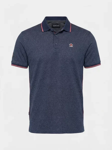 KOROSHI Tricou bleumarin