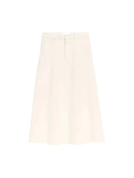 Długa spódnica maxi Ami Paris beżowa