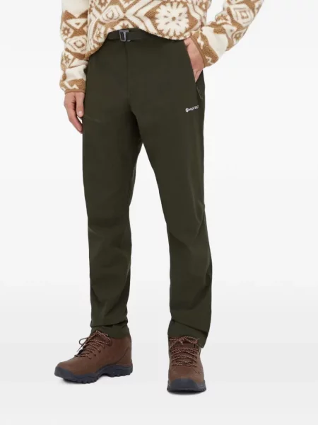 Pantaloni Montane cu imagine verde