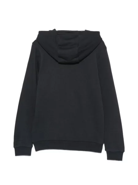 Bluza z kapturem dziecięca Lyle & Scott niebieska