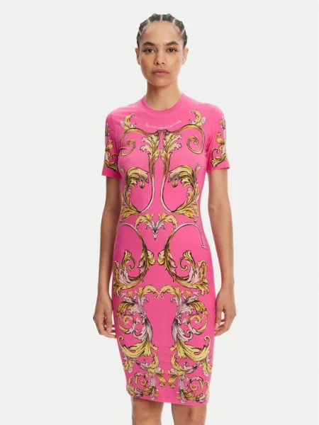 Versace Jeans Couture Rochie de zi roz