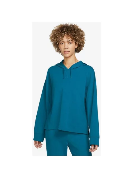 Bluza z kapturem Nike Yoga Dri-Fit XS niebieska