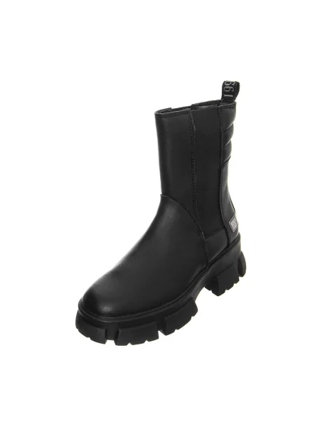 Botki Steve Madden skórzane czarne