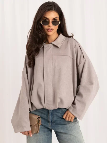 Bomber jakna Italy Moda siva