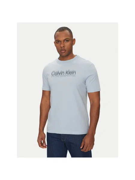 Calvin Klein Póló | Regular Fit kék