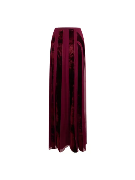 Długa spódnica maxi Alberta Ferretti brązowa