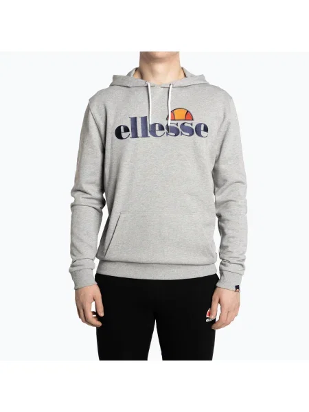 Мъжки суитшърт за тренировки Ellesse Ferrer Oh Hoody марл сив