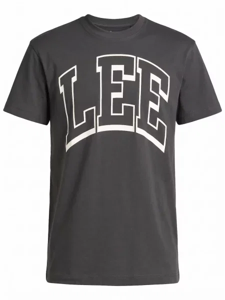 Lee Tricou Varsity Tee metalic gri