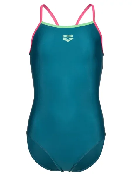 ARENA Costum de baie întreg LIGHT DROP SOLID azur / petrol verde