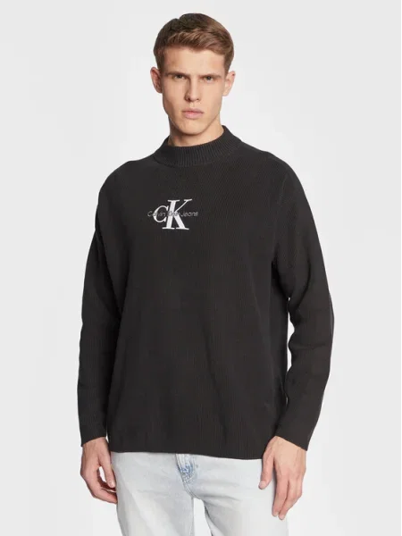 Calvin Klein Jeans Pulover negru