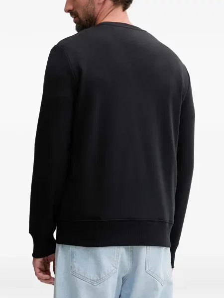 Hanorac crewneck Gant negru