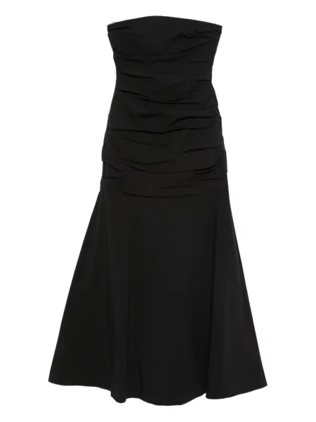 Rochie maxi St. Agni de costum negru