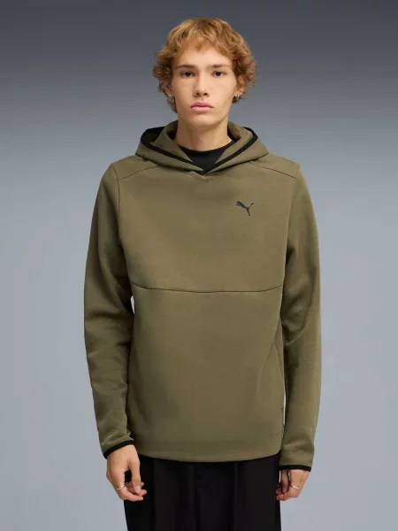 Худи Puma зеленое