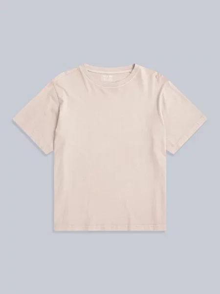 Grace — koszulka oversize Beige beżowa